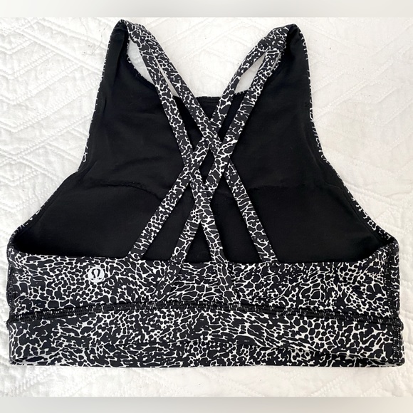 LULULEMON- Energy Bra Nigh Neck- Bra/6 - Picture 6 of 7